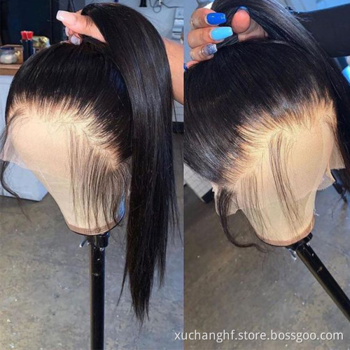Transparent HD Full Lace Human Hair Wigs,Brazilian 360 Lace Frontal Wigs,13x6 Human Hair HD Lace Front Wigs For Black Women
